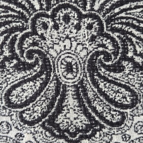 NWOT Wilfred Large Square Scarf Classic Bandana Design Woven - Picture 9 of 11